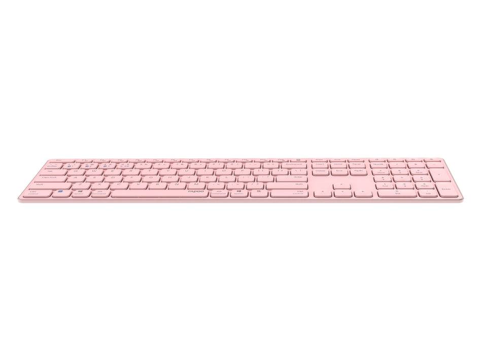 EAN 6940056121400 - Rapoo E9800M teclado Universal Bluetooth QWERTY Rosa imagen 5