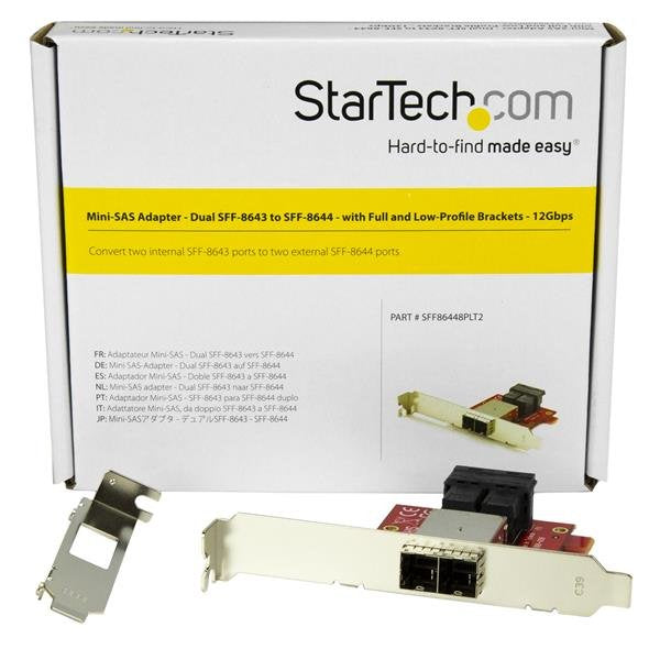 Startech Mini-Sas Sff8643 A Sff8644