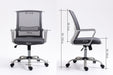 EAN 5901443390794 - Activejet YK01 SZ silla de oficina y de ordenador Asiento acolchado Respaldo de malla imagen 24