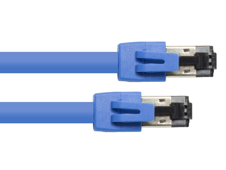 Rns® Cable De Red Cat. 8.1, S Ftp, Pimf, Halogenfrei (Lszh), 2000mhz, 40gbit S, Blau, 0,5m, Good Connections®