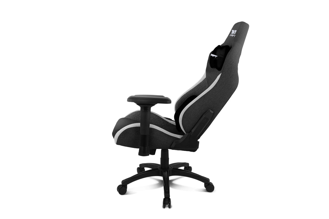 Silla Gaming Drift Dr220 Gris Y Blanca
