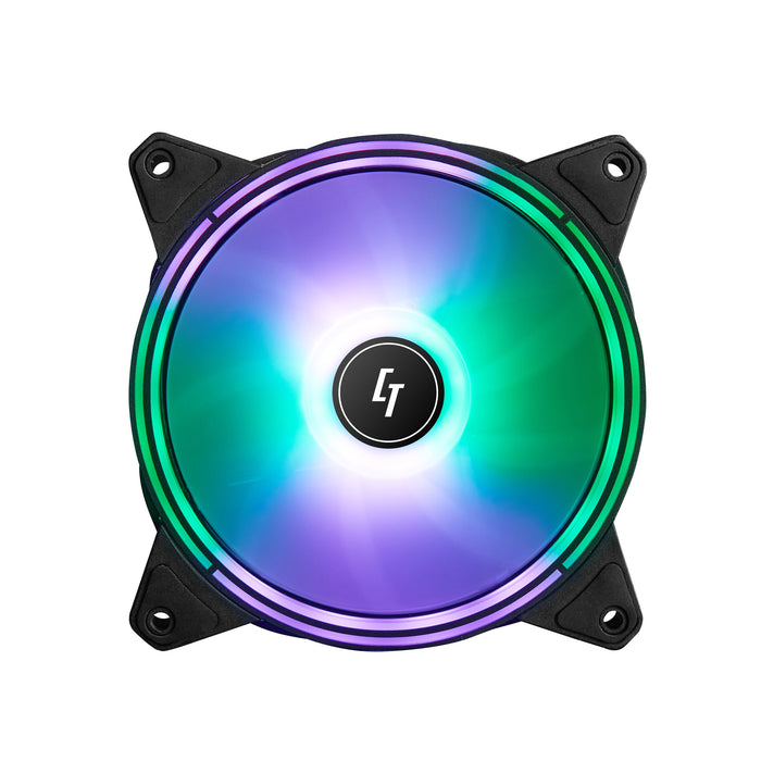 EAN 0753263077257 - Chieftec NF-1225RGB sistema de refrigeración para ordenador Carcasa del ordenador Ventilador 12 cm Negro  imagen 1