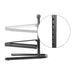 EAN 4052792048124 - LogiLink EO0007 soporte para el apoyo de pies Negro imagen 3
