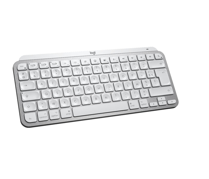Teclado Francés Logitech Mx Keys Mini For Mac Minimalist Wireless Illuminated Keyboard Bluetooth Azerty Gris