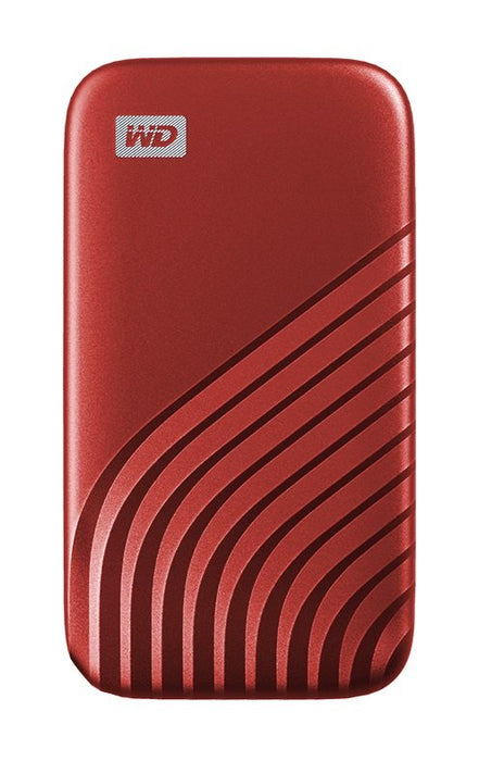 EAN 0619659184025 - Western Digital My Passport 1 TB USB Tipo C 3.2 Gen 2 (3.1 Gen 2) Rojo imagen 8