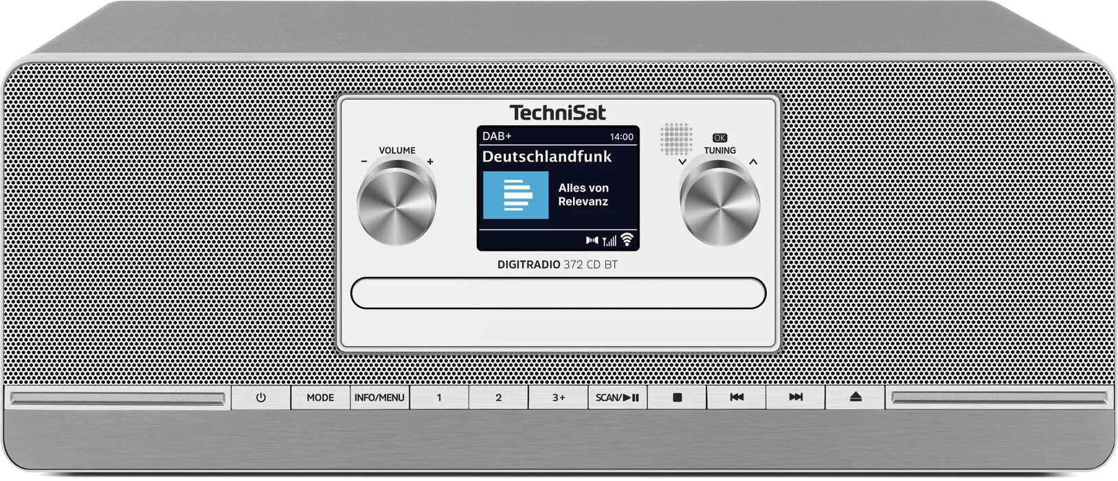 EAN 4019588251014 - TechniSat DIGITRADIO 372 CD BT Cocina Analógico y digital Antracita, Plata imagen 1