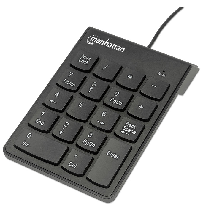 EAN 0766623176354 - Manhattan 176354 teclado numérico Universal USB Negro imagen 1