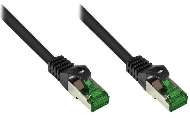 Good Connections Cat.6a Cable De Red Outdoor Hf Schwarz 75m