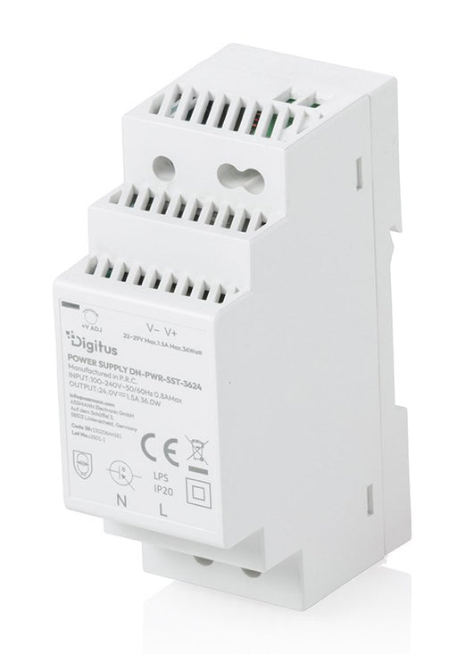 EAN 4016032508120 - Digitus DN-PWR-SST-3624 adaptador e inversor de corriente Interior 36 W Blanco imagen 1