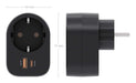 EAN 8435739901717 - AISENS ASPS-1A1C07-BK cargador de dispositivo móvil Universal Corriente alterna Carga rápida Interior imagen 4