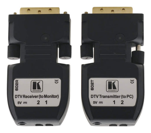 EAN 7291063039776 - Kramer Electronics 602R/T Transmisor y receptor de señales AV Negro imagen 1