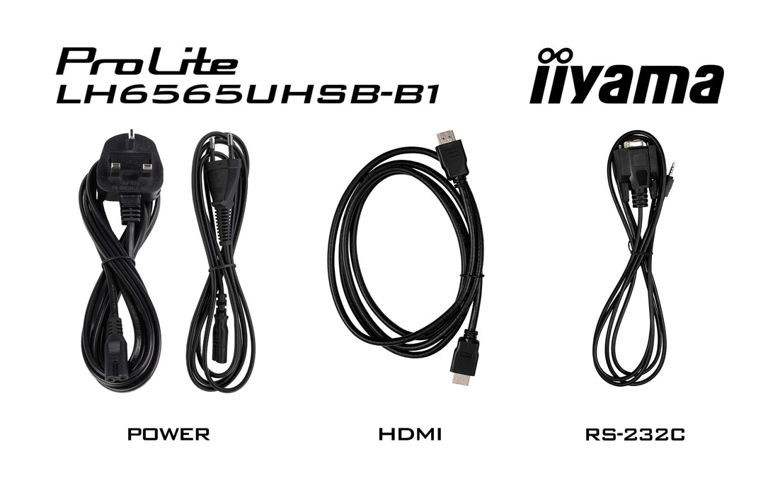 EAN 4948570123582 - iiyama LH6565UHSB-B1 pantalla de señalización Diseño de quiosco 163,8 cm (64.5") LED Wifi 800 cd / m² 4K  imagen 17