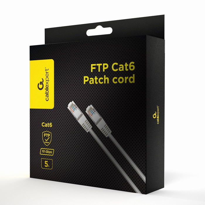 EAN 8716309121118 - Gembird PPB6-5M cable de red Blanco Cat6 F/UTP (FTP) imagen 1