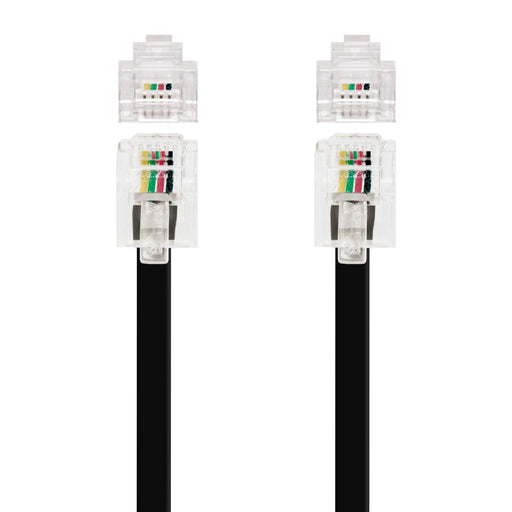EAN 8433281006218 - Nanocable 10.32.0103-BK-OEM cable telefónico 3 m Negro imagen 2