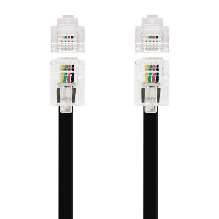 EAN 8433281006218 - Nanocable 10.32.0103-BK-OEM cable telefónico 3 m Negro imagen 2