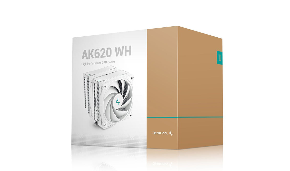 EAN 6933412727453 - DeepCool AK620 WH Procesador Refrigerador de aire 12 cm Blanco 1 pieza(s) imagen 9