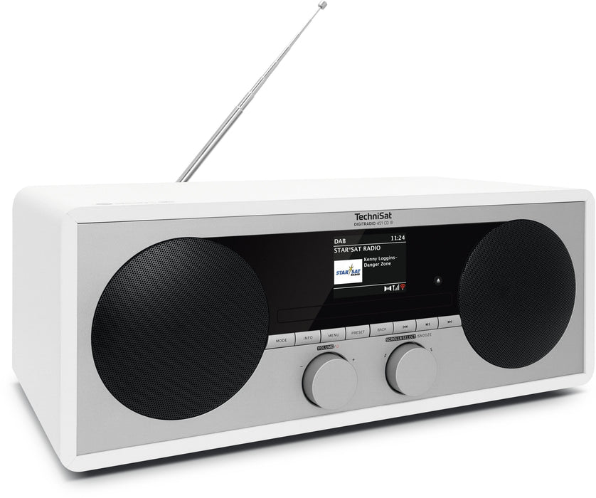 Technisat Digitradio 451 Cd Ir White