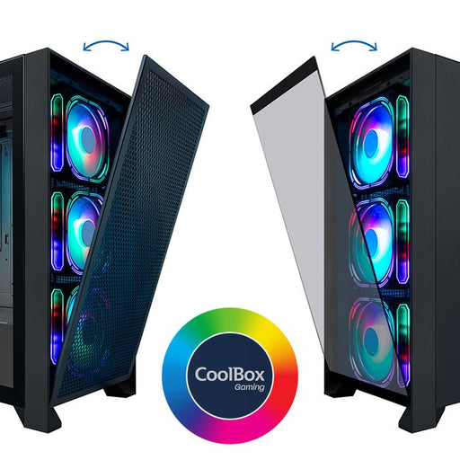EAN 8436624420955 - CoolBox GE2000 DualView Torre Negro imagen 2
