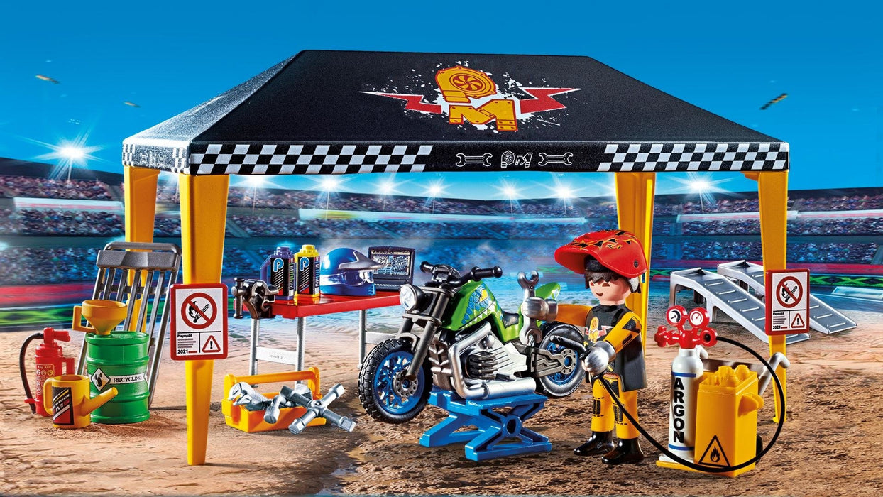 Playmobil Stuntshow Tienda Taller