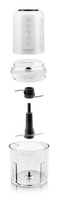 Haeger Chop Master - Picadora 500 W Blanca