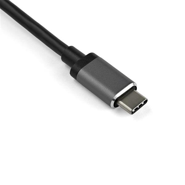 EAN 0065030884518 - StarTech.com CDP2MDPVGA Adaptador gráfico USB 3840 x 2160 Pixeles Gris imagen 3
