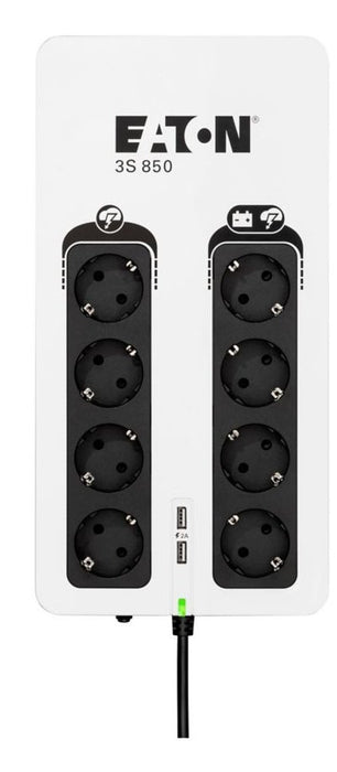 EAN 0743172101778 - Eaton 3S850D sistema de alimentación ininterrumpida (UPS) En espera (Fuera de línea) o Standby (Offline)  imagen 2