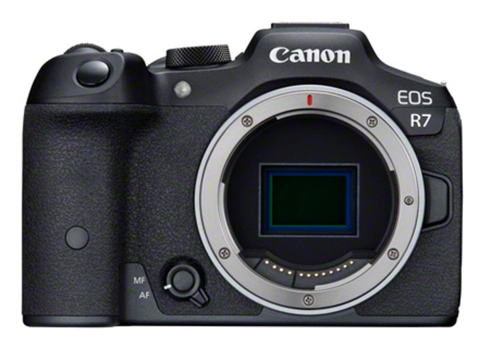 Camara Canon Eos R7 + Adapter Ef- R Eu26 Cuerpo Milc 32,5 Mp Cmos 6960 X 4640 Pixeles Negro