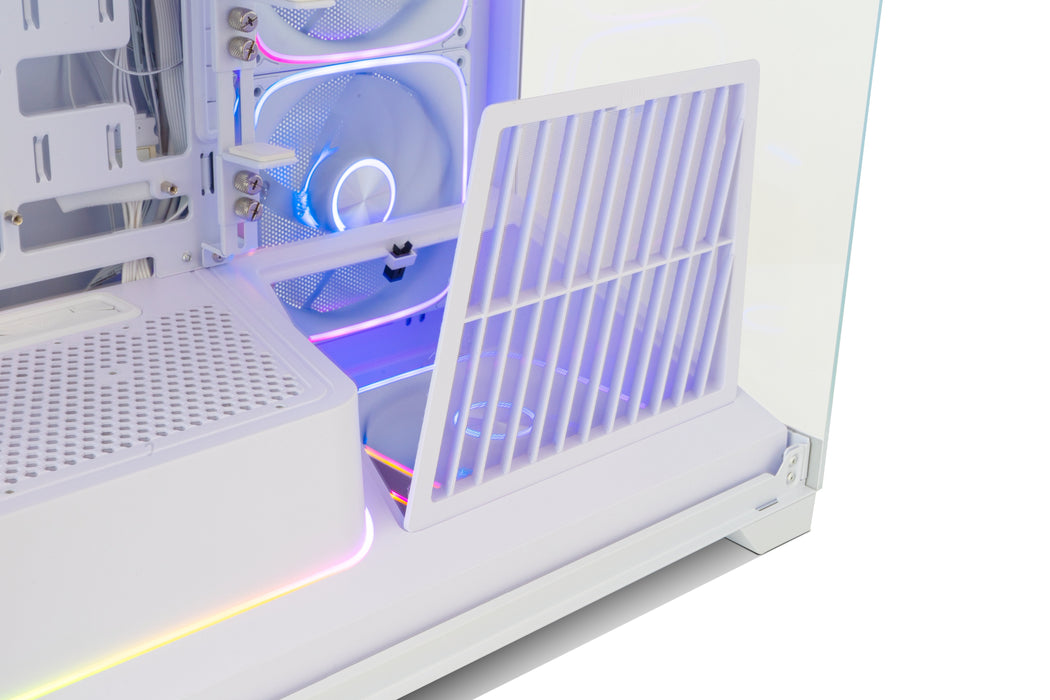 Caja Pc Gaming Semitorre Nox Hummer Blade Blanca