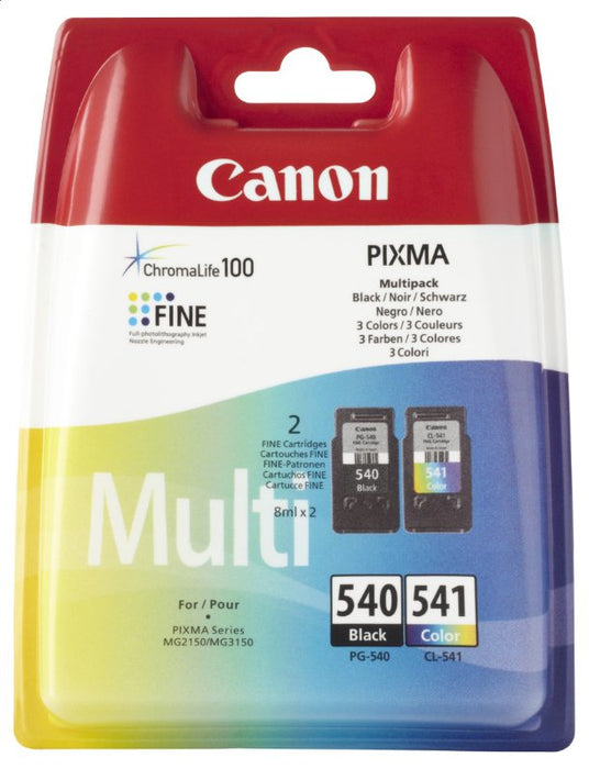 Canon Pg540b+Cl541cbli Black