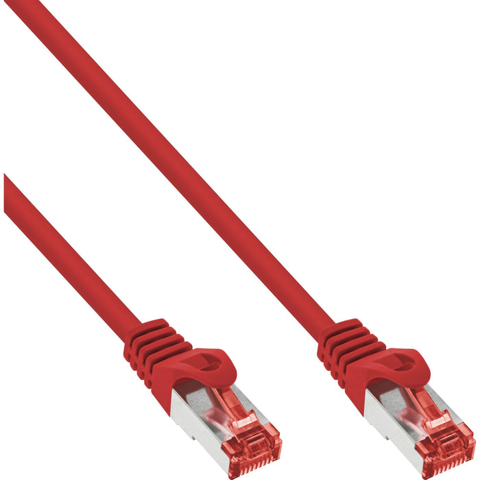 Cable De Red Inline S/Ftp Pimf Cat.6 250mhz Cobre Libre De Halógenos Rojo 5m