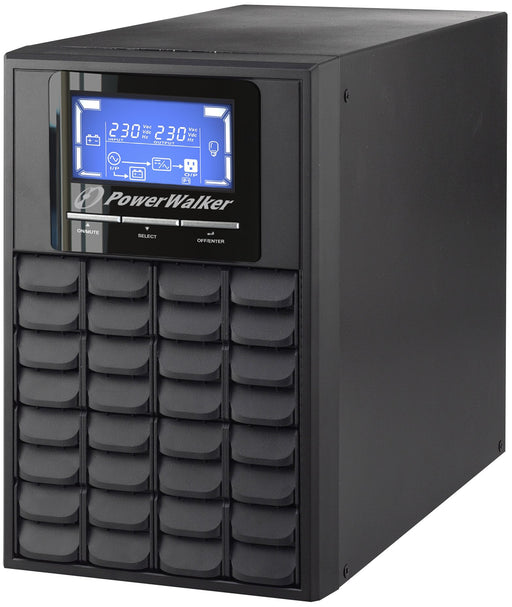 EAN 4260074976557 - PowerWalker VFI 1000C LCD sistema de alimentación ininterrumpida (UPS) Doble conversión (en línea) 1 kVA  imagen 1