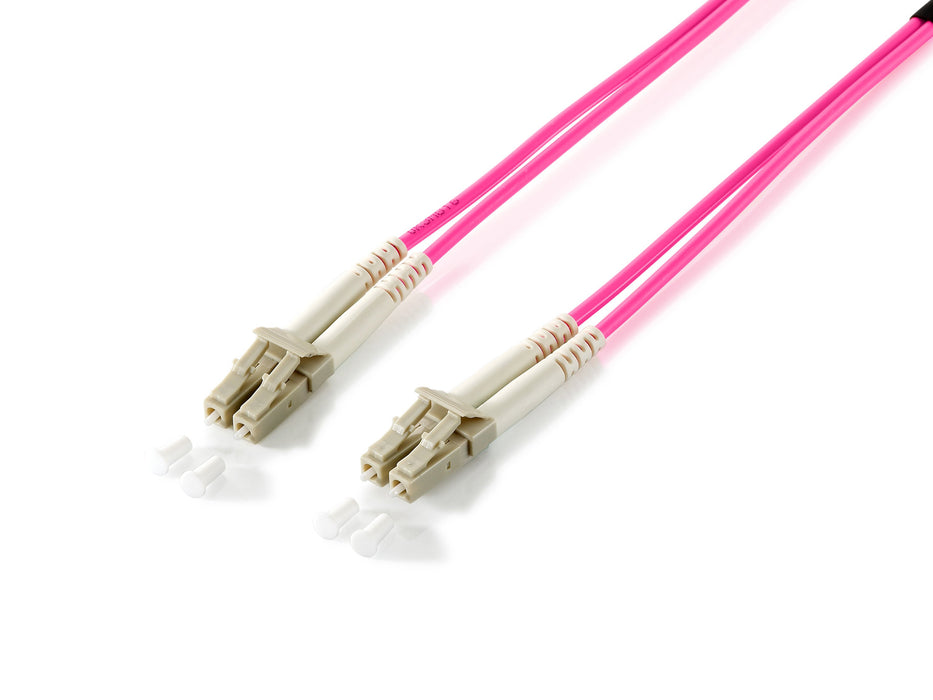 EAN 4015867178843 - Equip 255516 Cable de fibra óptica e InfiniBand 10 m LC Beige, Violeta imagen 1