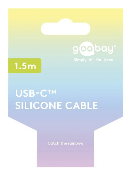 EAN 4040849777455 - Goobay 77745 cable USB USB 2.0 1,5 m USB C Púrpura imagen 7