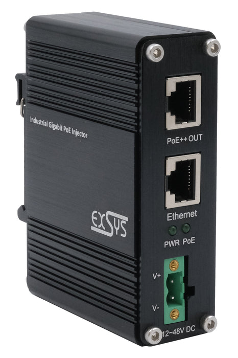 Poe++ Gigabit Injector 90w,  -40øc To +80øc