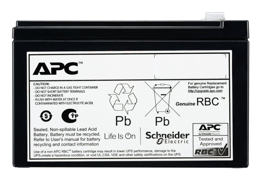 EAN 0731304451075 - APC APCRBCV205 batería para sistema ups 72 V 9 Ah imagen 1