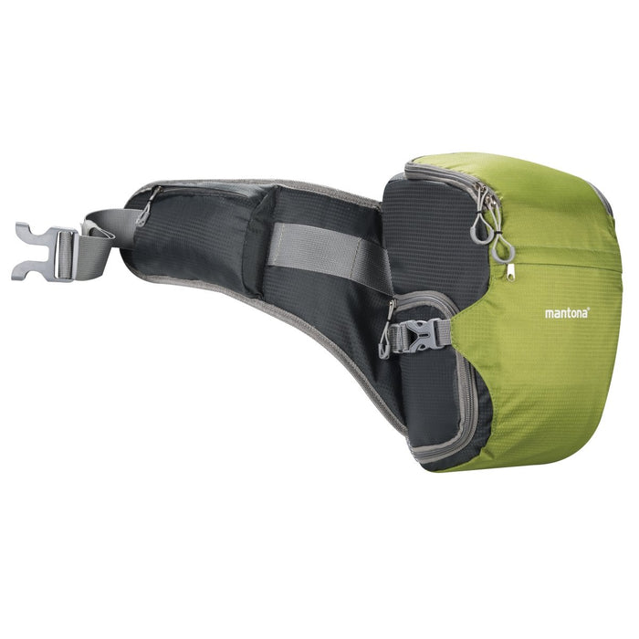 EAN 4250234505840 - Mantona 20584 estuche para cámara fotográfica Estuche con correa de transporte Verde, Gris imagen 1