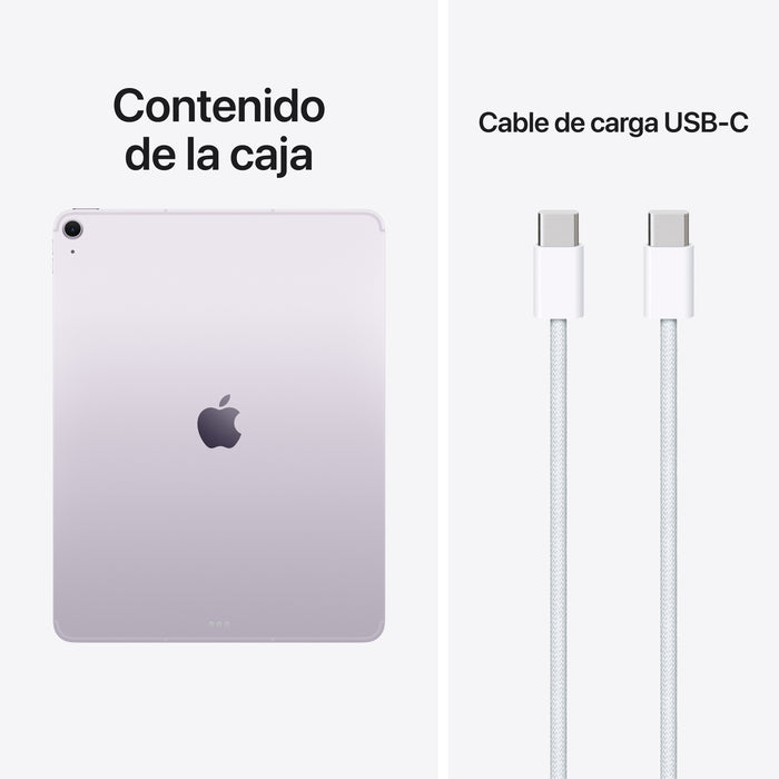 Apple Ipad Air 13 " 12gb 512gb Wifi + Cellular Purple Ips Chip M4 12mpx