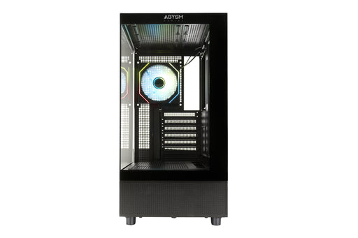 EAN 6974560225798 - ABYSM AB123014 carcasa de ordenador Escritorio Negro, Blanco imagen 2