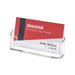 EAN 0079916799995 - Deflecto Visitenkartenhalter 70101 max. 50 Karten acollador de tarjeta Poliéster Transparente imagen 1