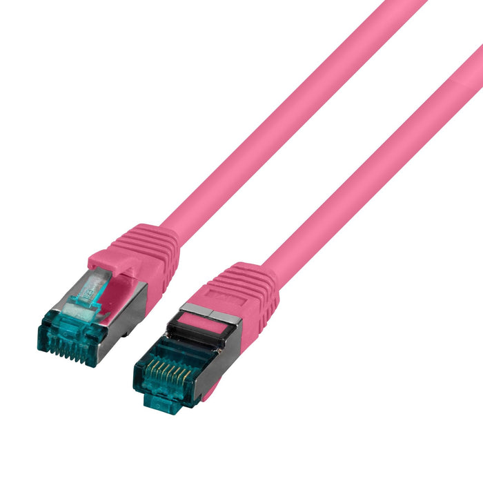 Efb Rj45 Patchk. S Ftp Cat.6a Lszh Cat.7 Rohk. 7.50m Magent