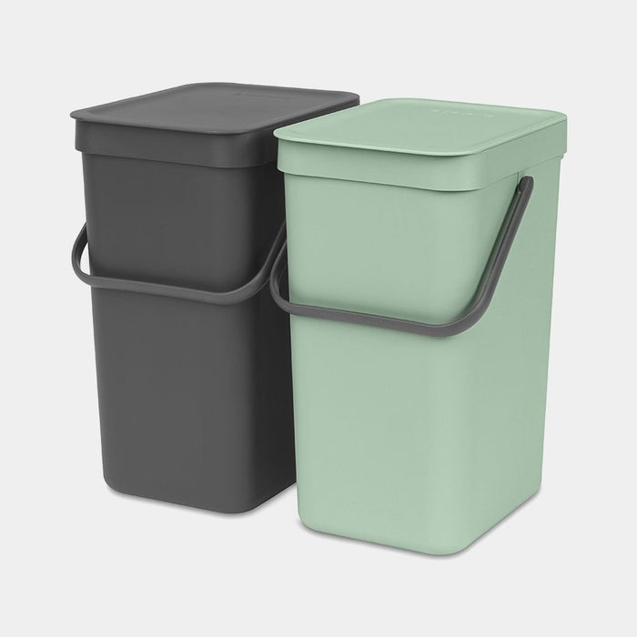 EAN 8710755214448 - Brabantia Sort & Go Rectangular Plástico Verde, Gris imagen 1