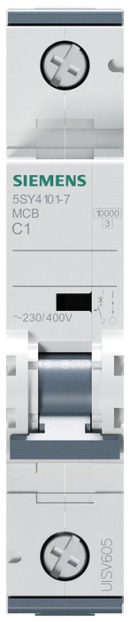 Siemens Automat C 1a 5sy41017 230 400v 10ka 1p
