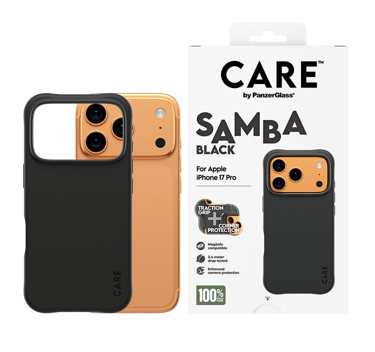 EAN 5715685027093 - PanzerGlass CARE™ by ® Samba Case Black w. MagSafe iPhone 17 Pro funda para teléfono móvil Negro imagen 2