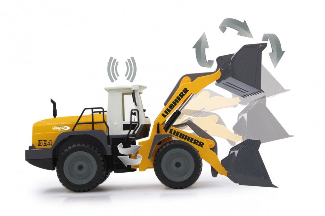 EAN 4042774418595 - Jamara Wheel loader Liebherr modelo controlado por radio imagen 4