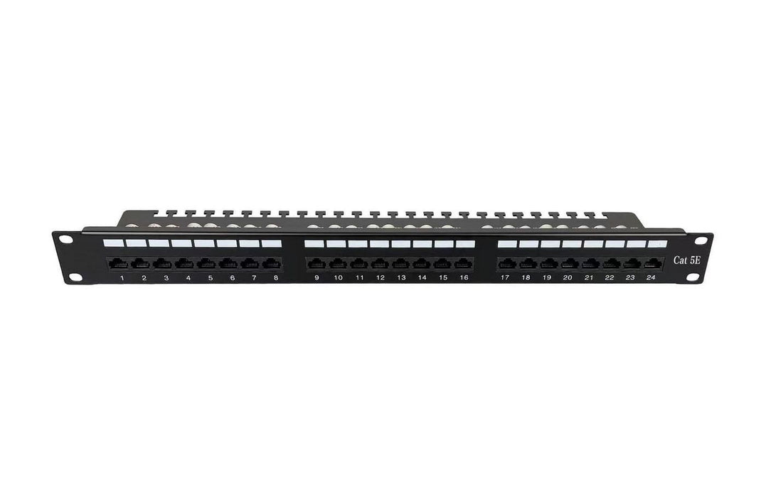 Cat5e 1u 24 Port Patch Panel  U/Utp Lsa