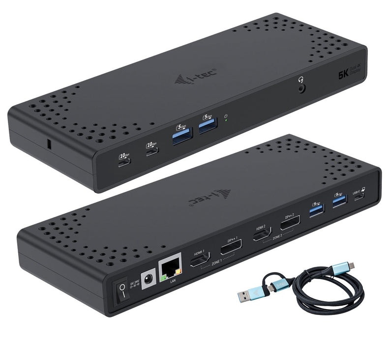 EAN 8595611705861 - i-tec CADUA4KDOCKPDL2 base para portátil y replicador de puertos Alámbrico USB 3.2 Gen 1 (3.1 Gen 1) Type imagen 1