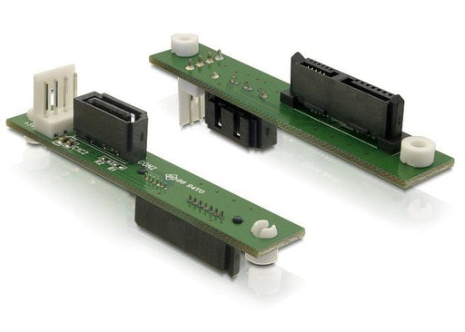 EAN 4043619616671 - DeLOCK Adapter SATA Slimline > SATA cable de SATA SATA 7-pin SATA 7-pin + Molex (4-pin) imagen 1