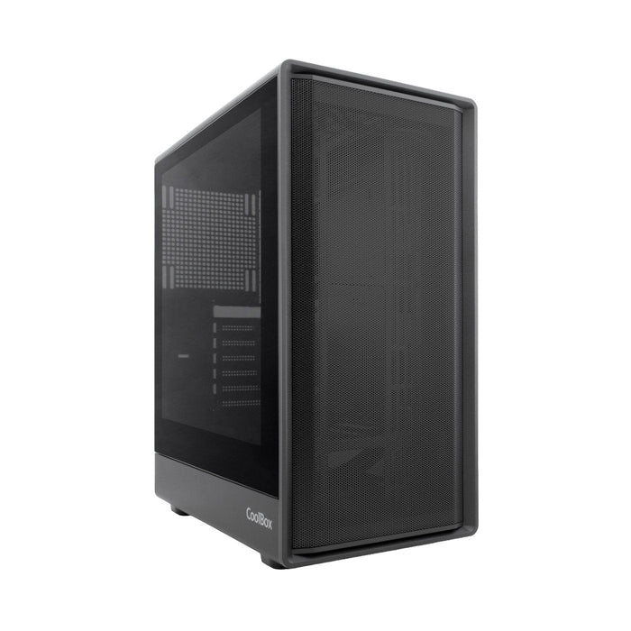 Coolbox Caja Atx Ga700 Darkside Gpu Max 315mm Cristal Templado Liquida 240mm Usb-C Negra