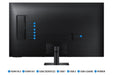 EAN 8806095547053 - Samsung M70D pantalla para PC 109,2 cm (43") 3840 x 2160 Pixeles 4K Ultra HD LCD Negro imagen 9