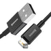 EAN 6953156205451 - Baseus CALYS-C01 cable de conector Lightning 2 m Negro imagen 1